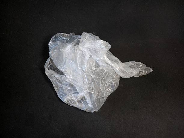 istock Closeup of plastic bag with dark background 2226068737