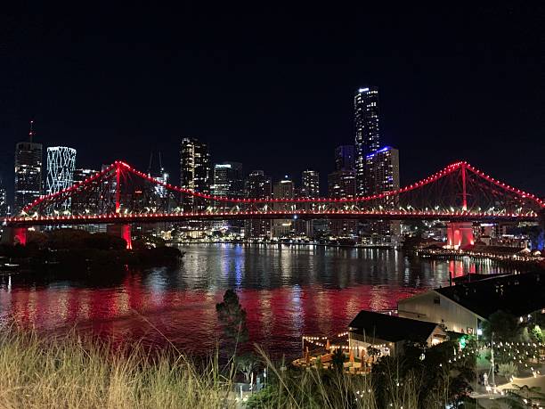 istock Storey Bridge, Brisbane at night 2226076468