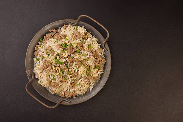 Hashweh is a Lebanese Staple Where Aromatic Spiced Ground Beef or Lamb With Pine Nuts.