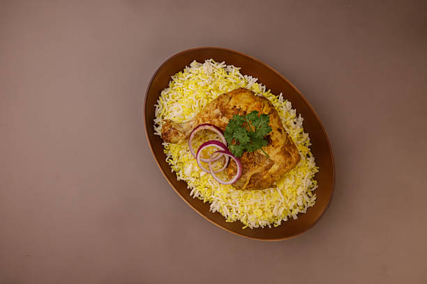 Thai sweet and sour sea fish with rice.