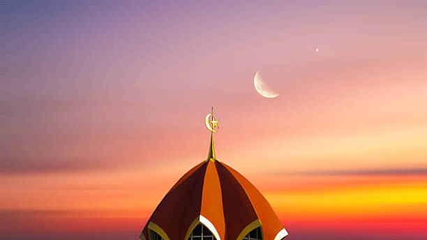 istock Masjid dome islam on sky sunset 2226085987