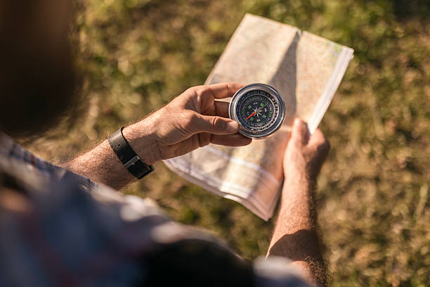 istock Young Man Planning His Route in the Mountains 2226089374