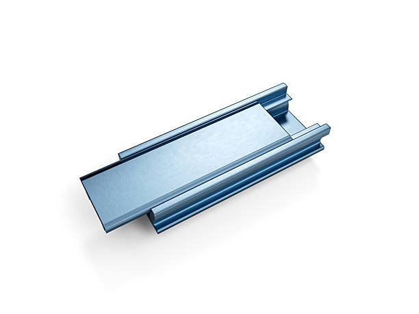 istock 3d High Quality Grey Aluminum Profile For Doors And Windows Making Concept 3d Illustration 2226091712