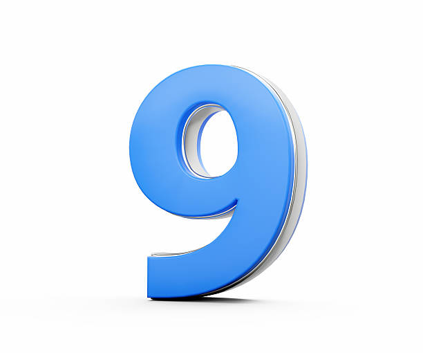 istock 3d Blue 9 Nine Digit 3d Nine Number Isolated On White Background 3d Illustration 2226091769
