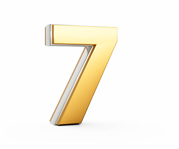 istock 3d Golden Shiny 7 Seven Digit 3d Seven Number Isolated On White Background 3d Illustration 2226091774