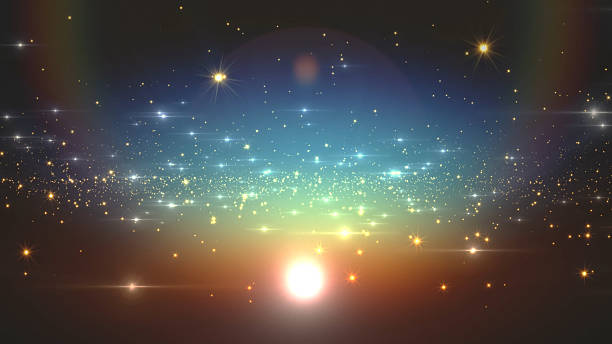 istock Abstract space background made of glowing particles 2226094704