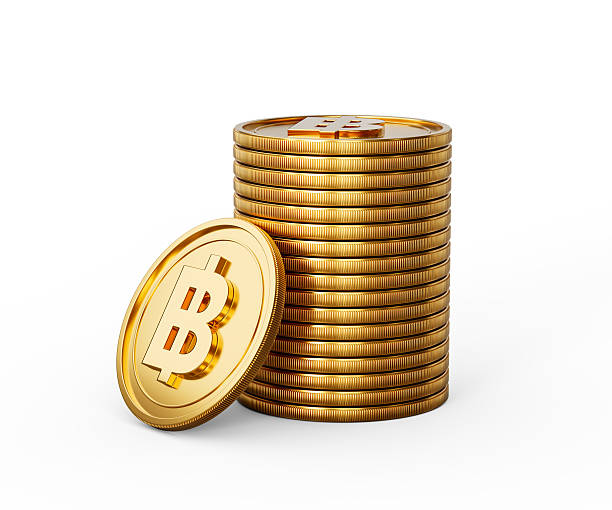 istock 3d Stack Of Golden Thailand Baht Coins Shiny Rounded Coins Stack On White Background 3d Illustration 2226094716