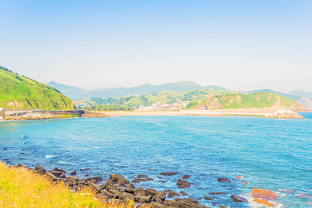 istock Cantabrian Sea coast and Deba town 2226095305