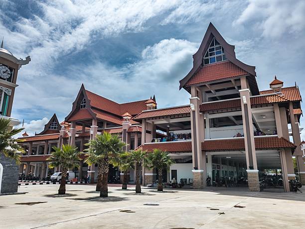 istock Malaysian building with traditional architecture. 2226095676