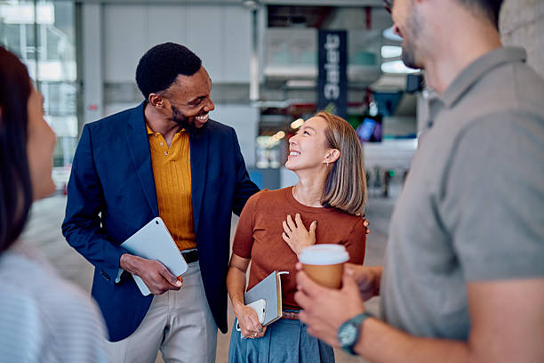 istock Business partners enjoying a friendly talk during a coffee break 2226095936