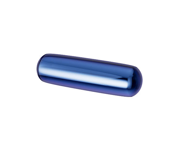 istock 3D Glossy metallic blue minus symbol with a modern, sleek and minimalistic design. 3d illustration 2226097048