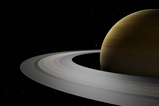 istock Saturn planet with detailed textures and glowing ring system, isolated in space, concept of astronomy, science, and exploration 2226101240