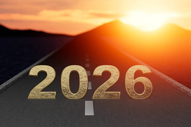 istock The road is empty and the sun is setting with 2026 2226101860