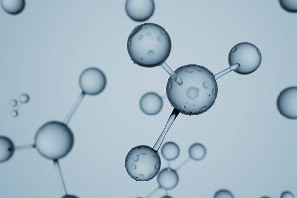 istock A close up of a bunch of molecules 2226101959
