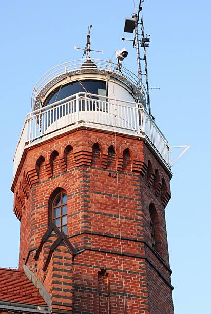 istock Brick and metal lighthouse 2226102308