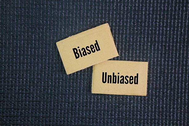 istock Two words unbiased and biased. Biased data is skewed or misrepresented, while unbiased data accurately reflects the population or phenomenon being studied. 2226105411