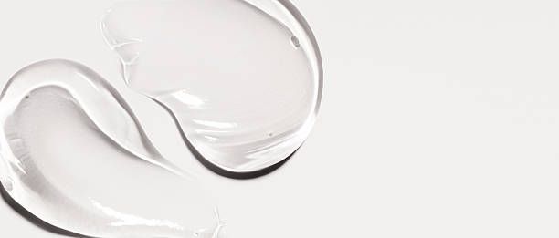istock smears cream gel texture on a light background 2226112037