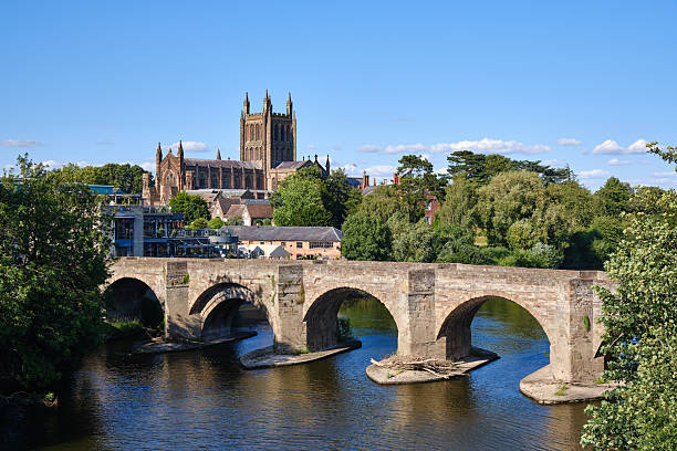 istock Wye Bridge, River Wye and Hereford Cathedral 2226116461