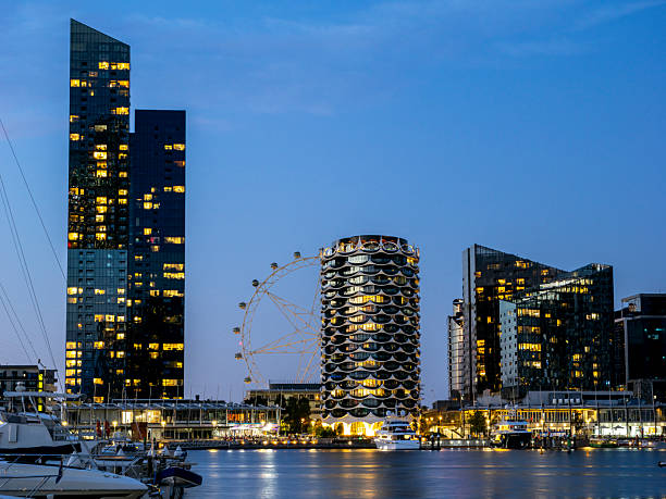istock Docklands waterfront in Melbourne, Australia 2226117095