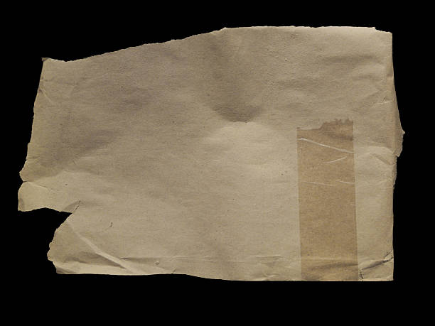 istock Wrinkled Vintage Brown Sheet 2226119134