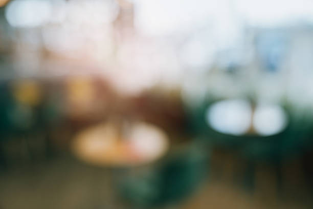 istock Blurred Interior of a Cozy Restaurant with Soft Lighting 2226130615