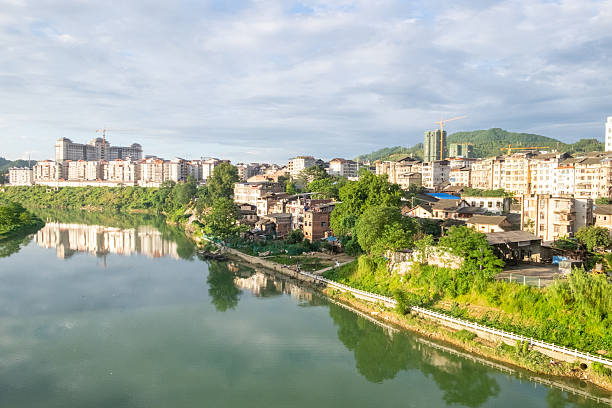 istock Urban decay and redevelopment in Rongshui, China 2226133548