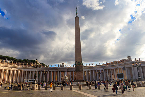 Vatican - March 1, 2023: Saint Peter's Square in Vatican City, Vatican