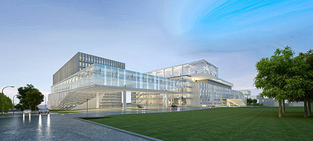 istock 3d render mall shopping center building exterior view 2226146225