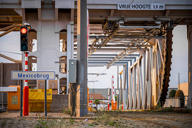 istock View on Mexicobrug connecting kattendijkdok and houtdok on Eilandje, Antwerp, Belgium 2226147092