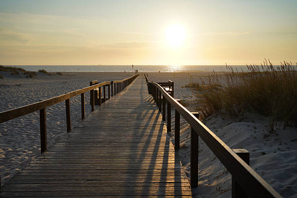 istock Wooden Boardwalk Overlooking Sao Jacinto Beach 2226147418