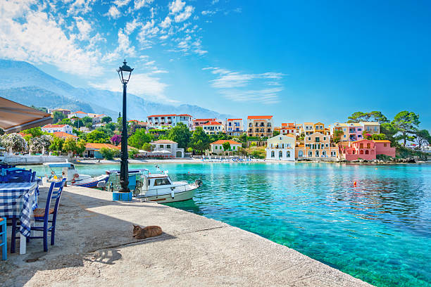 istock Assos village in Kefalonia 2226148219