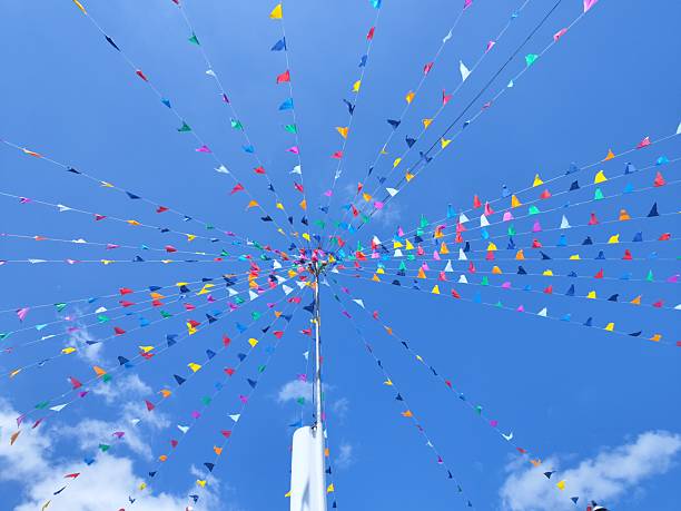 istock Party  decoration and sky 2226164510