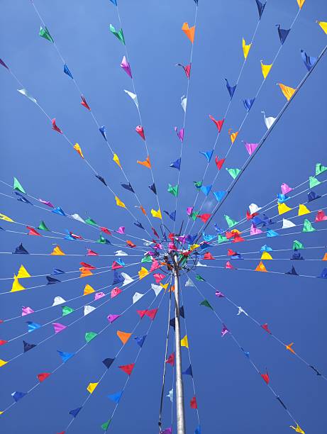 istock Party  decoration and sky 2226164511