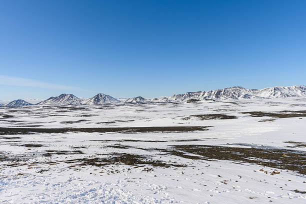istock Stunning view of snow covered mountains in Iceland 2226165120