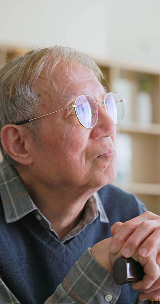 istock asian elderly Dementia loneliness 2226167300