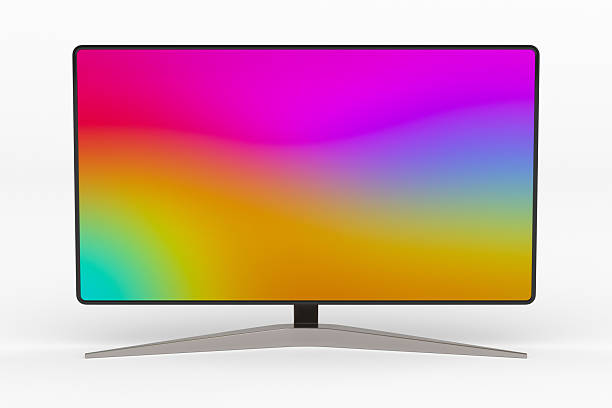 istock TV on white background. Isolated 3D illustration 2226176256