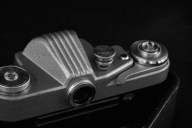 istock fragment of an old film camera 2226176358