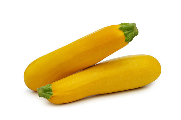 istock Yellow zucchini on a white isolated background 2226177904