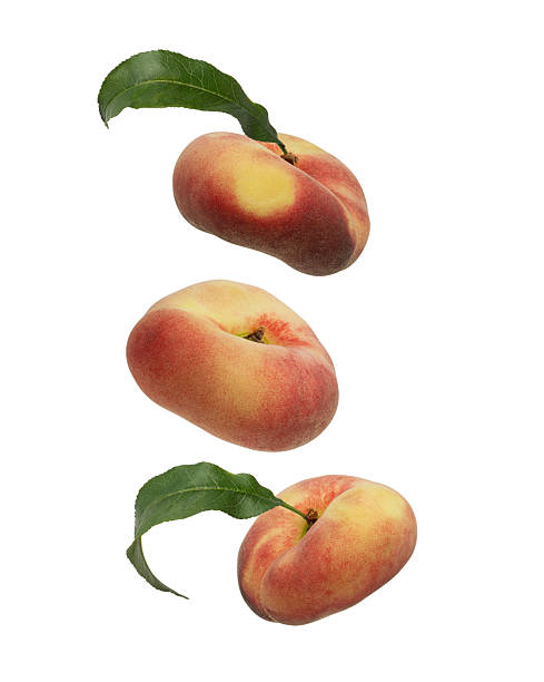 istock Ripe fig peaches on white isolated background 2226178012
