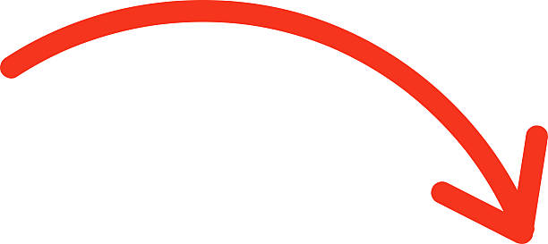 istock Hand drawn red arrow icon. up left right down arrows. Cross mark, circle, square, check mark icon design collection for business and education vector design element. 2226184082