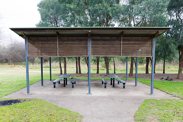 istock A large undercover picnic shelter in Yarramundi Reserve 2226185521