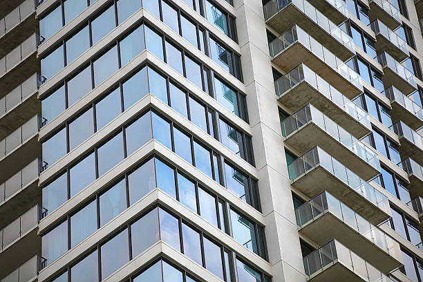 istock Modern Glass Office Building Architecture Urban Facade Detail 2226189610