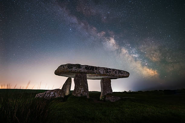 istock Neolithic Dolmen and Milky Way 2226192439