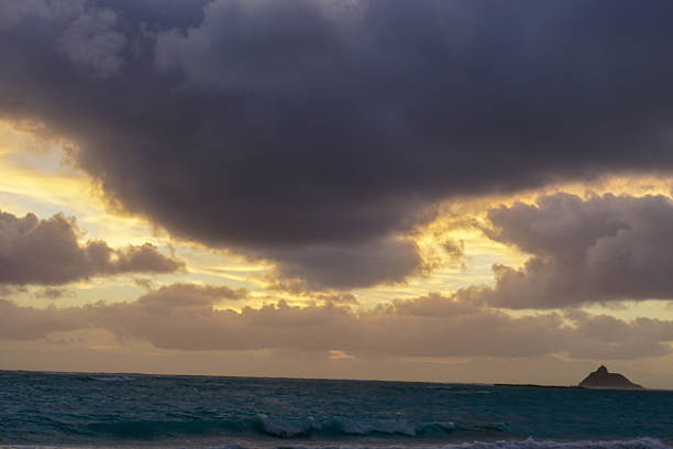 view of the Aceh Fisherman's boat at Sunset