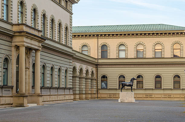 Architecture in the old town of Munich, Germany