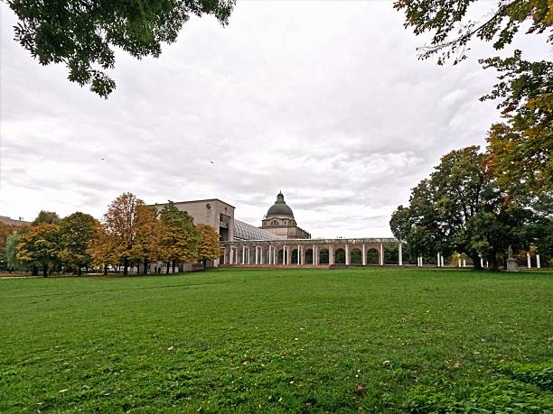 Pavillion In Hofgarten Munich, Germany