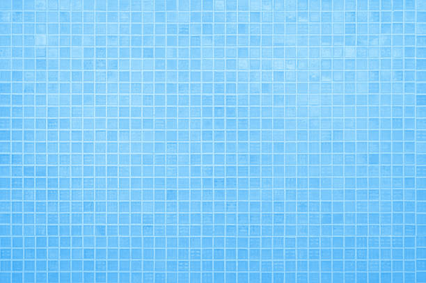 istock Blue ceramic wall chequered and floor tiles mosaic background in bathroom, kitchen. 2226213096