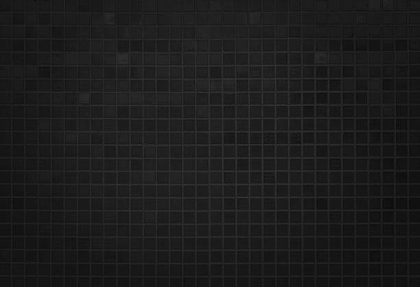 istock Dark black ceramic wall chequered and floor tiles mosaic background. 2226213097