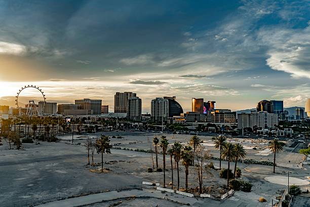 istock Stunning Sunset Over Las Vegas Skyline 2226216933