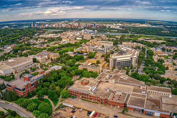 istock Aerial View of a large University in Saskatoon, Saskatchewan during Summer 2226221865